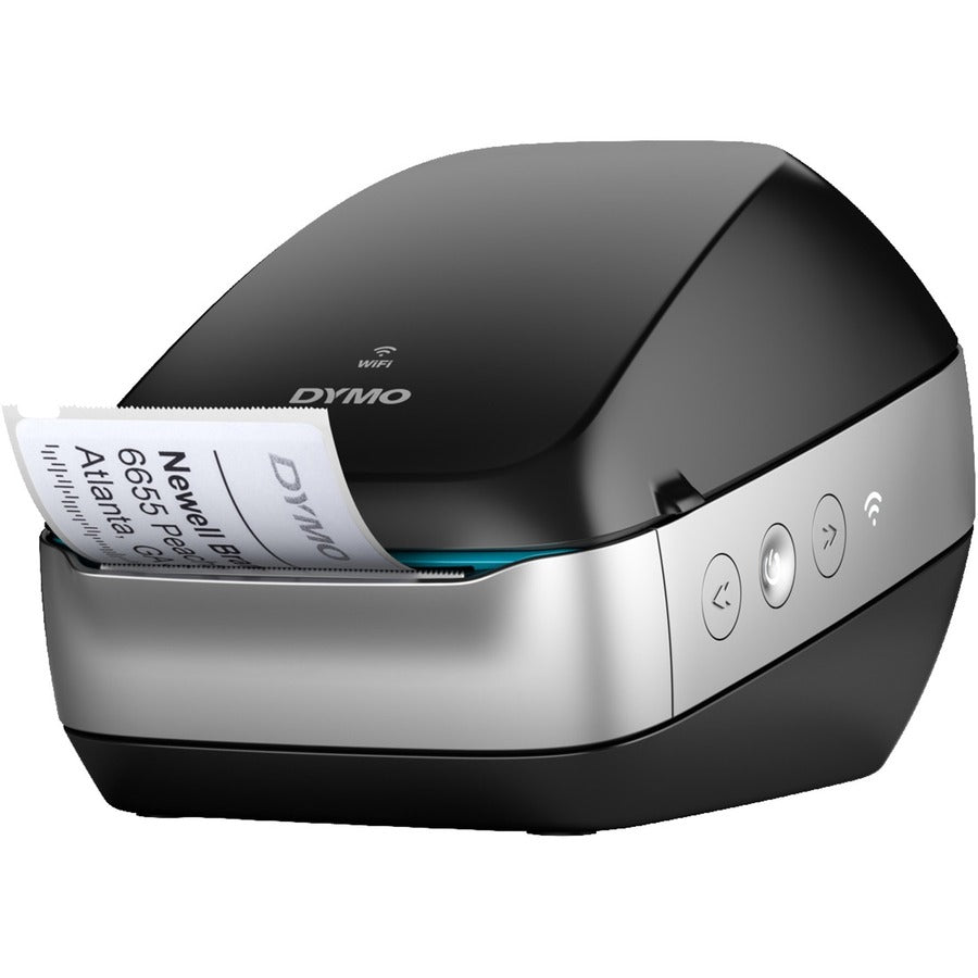 Dymo LabelWriter Desktop Direct Thermal Printer - Monochrome - Label Print - Wireless LAN - Black - 2002150