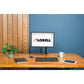 Lorell Active Office Mounting Arm for Monitor - Black - 99986
