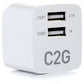 C2G 2-Port USB Wall Charger - 22322