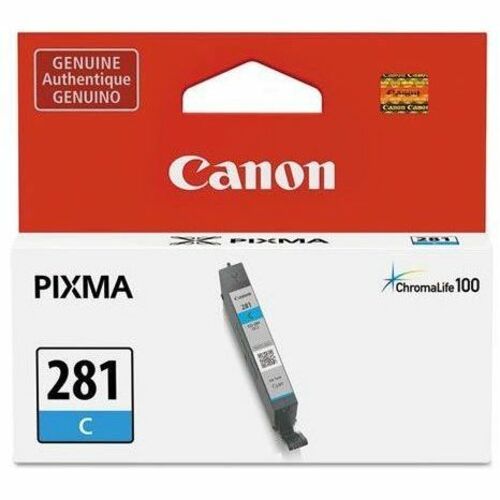 Canon CLI-281 Original Inkjet Ink Cartridge - Cyan - 1 Each
