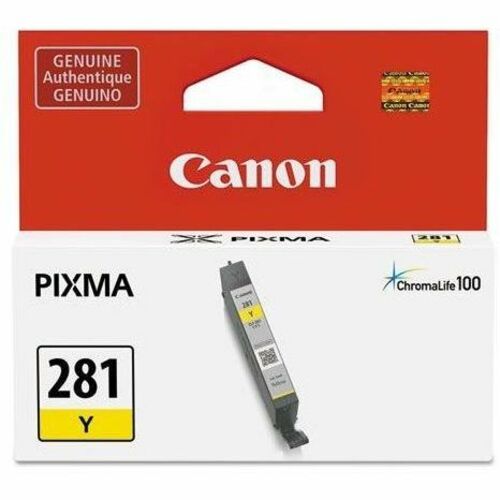 Canon CLI-281 Original Inkjet Ink Cartridge - Yellow - 1 Each