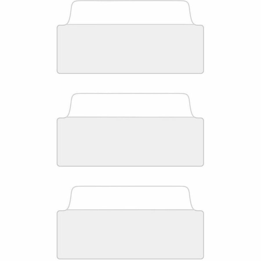 Avery UltraTabs™ Filing Tabs 24 Repositionable, Two-Side Writable Tabs 3" x 1-1/2" - 74776
