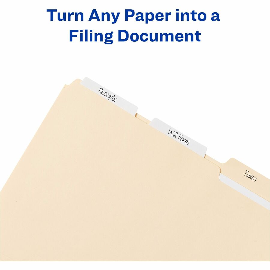 Avery&reg; UltraTabs Filing Tabs - 74776