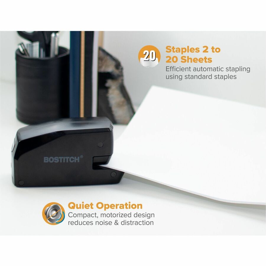 Bostitch 20-sheet Electric Stapler - MDS20-BLK