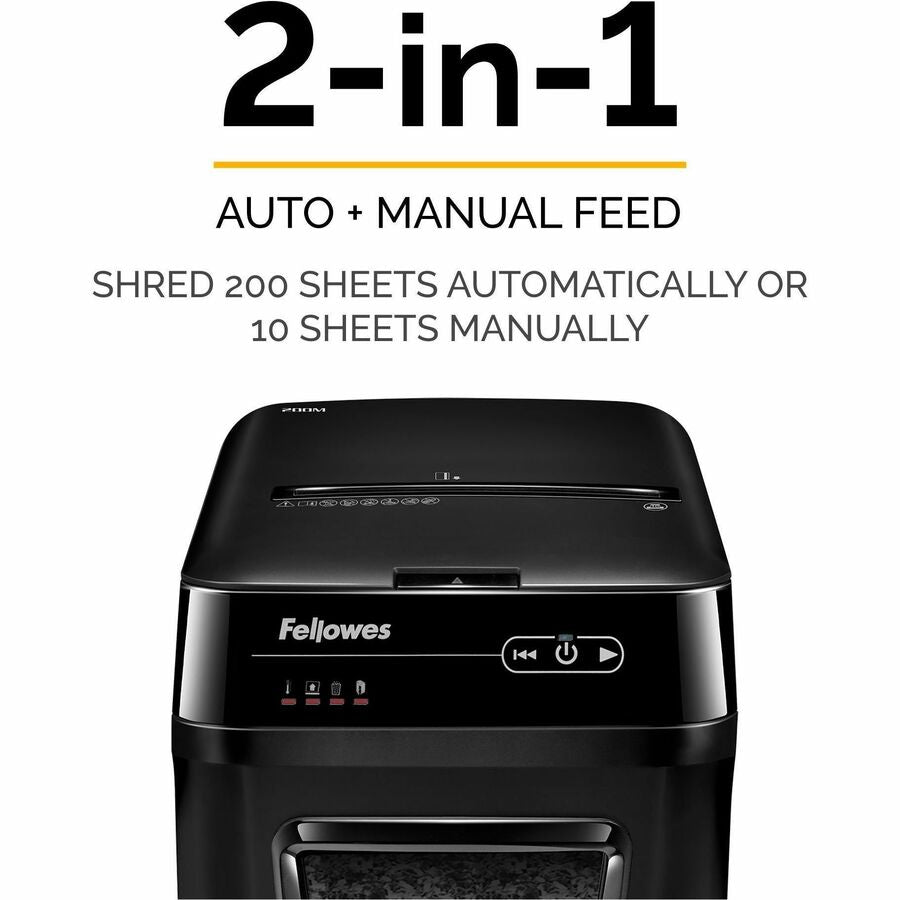 Fellowes AutoMax&trade; 200M Auto Feed Shredder - 4656201