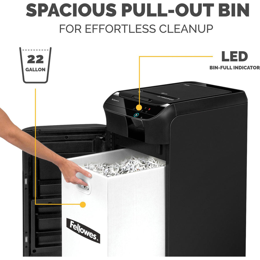 Fellowes AutoMax&trade; 550C Auto Feed Shredder - 4963001