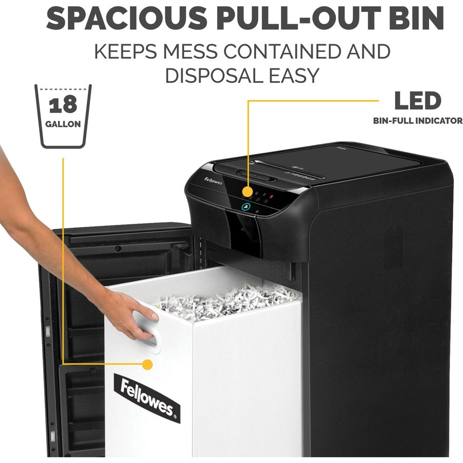 Fellowes AutoMax&trade; 350C Auto Feed Shredder - 4964001