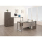 Lorell Relevance Series Desk-height Side Leg Frame - 16204