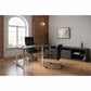 Lorell Relevance Series Desk-height Side Leg Frame - 16204