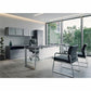 Lorell Relevance Series Desk-height Side Leg Frame - 16204