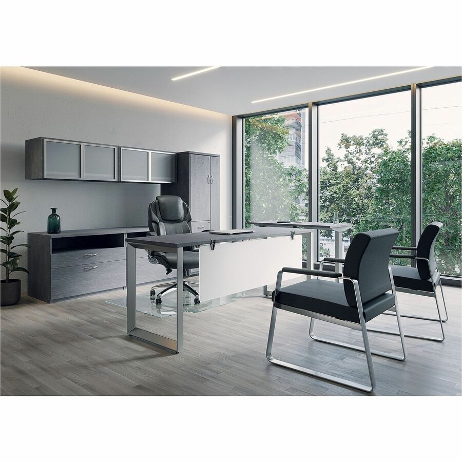 Lorell Relevance Series Desk-height Side Leg Frame - 16204
