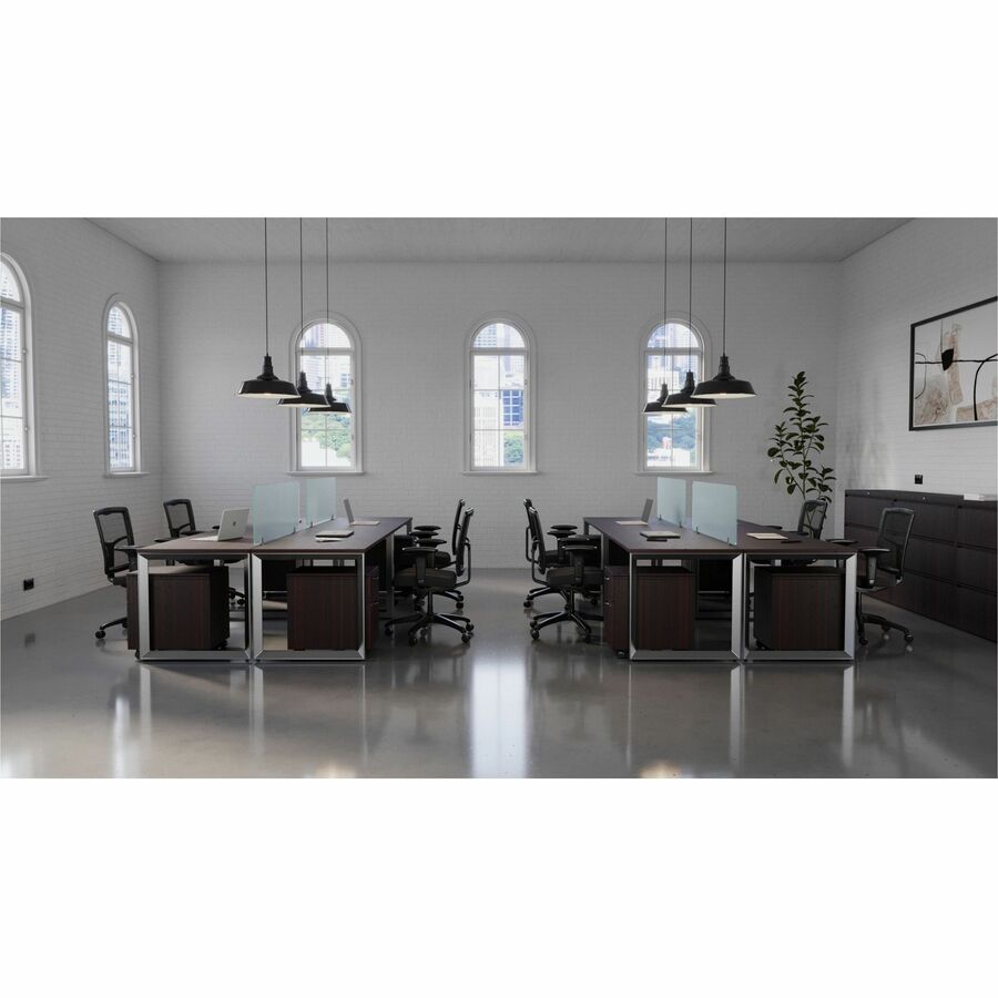 Lorell Relevance Series Desk-height Side Leg Frame - 16204