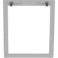 Lorell Relevance Series Desk-height Side Leg Frame - 16204