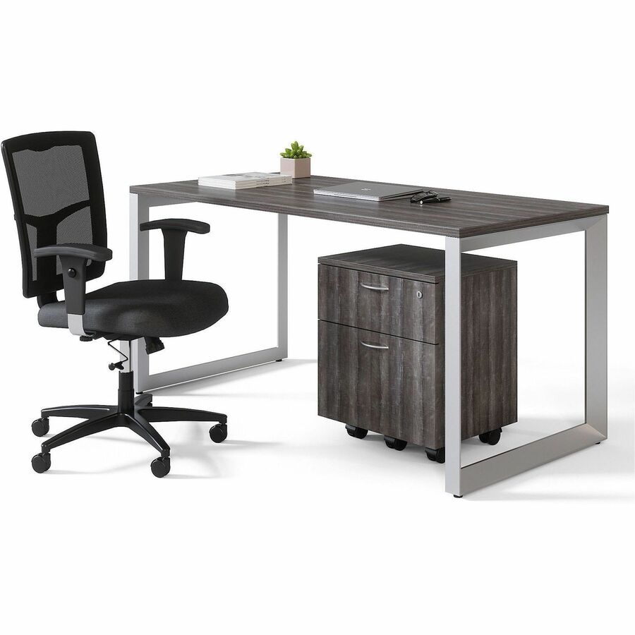Lorell Relevance Series Desk-height Side Leg Frame - 16205