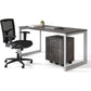 Lorell Relevance Series 2-Drawer File Cabinet - 16217