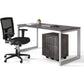 Lorell Relevance Series 2-Drawer File Cabinet - 16217