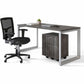 Lorell Relevance Series 2-Drawer File Cabinet - 16217