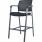 Lorell Mesh Back Guest Stool with Arms - 30954