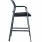 Lorell Mesh Back Guest Stool with Arms - 30954
