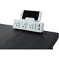 Lorell Under Desk AC Power Center with USB Charger - 33996