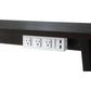 Lorell Under Desk AC Power Center with USB Charger - 33996