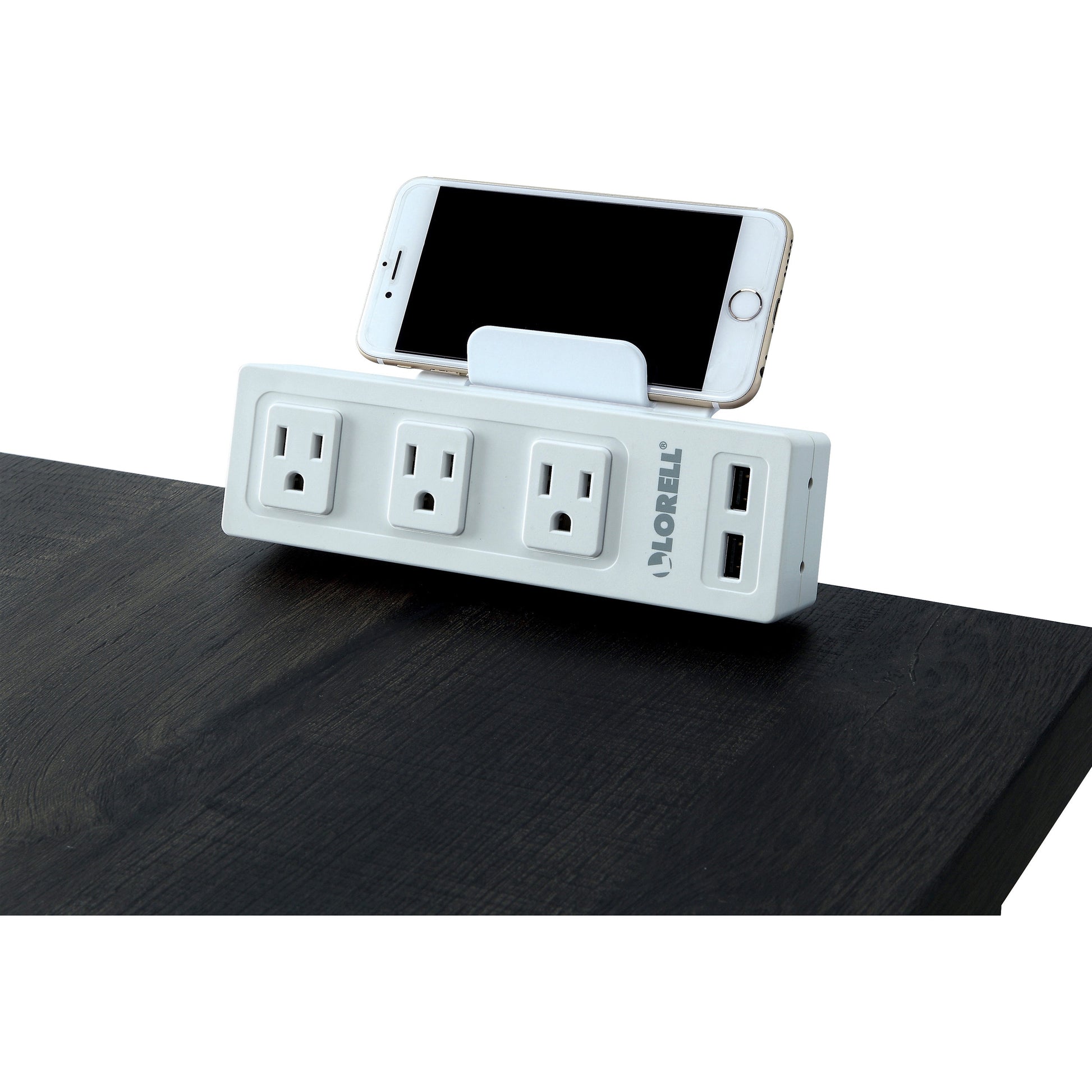Lorell Desktop AC Power Center with USB Charger