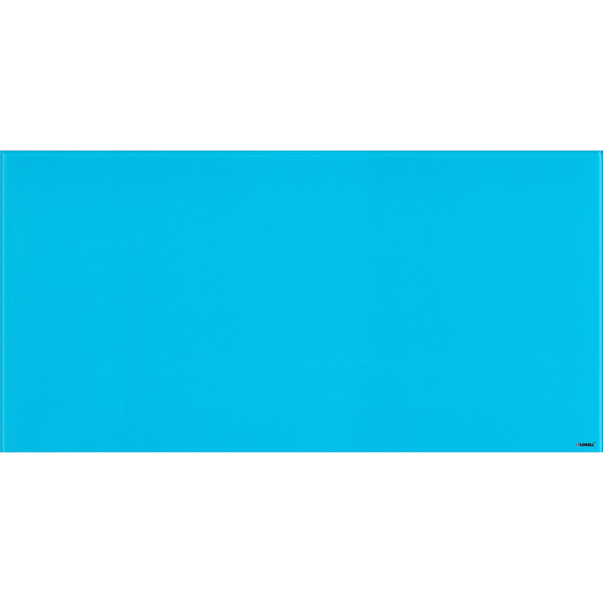 Lorell Magnetic Glass Color Dry Erase Board