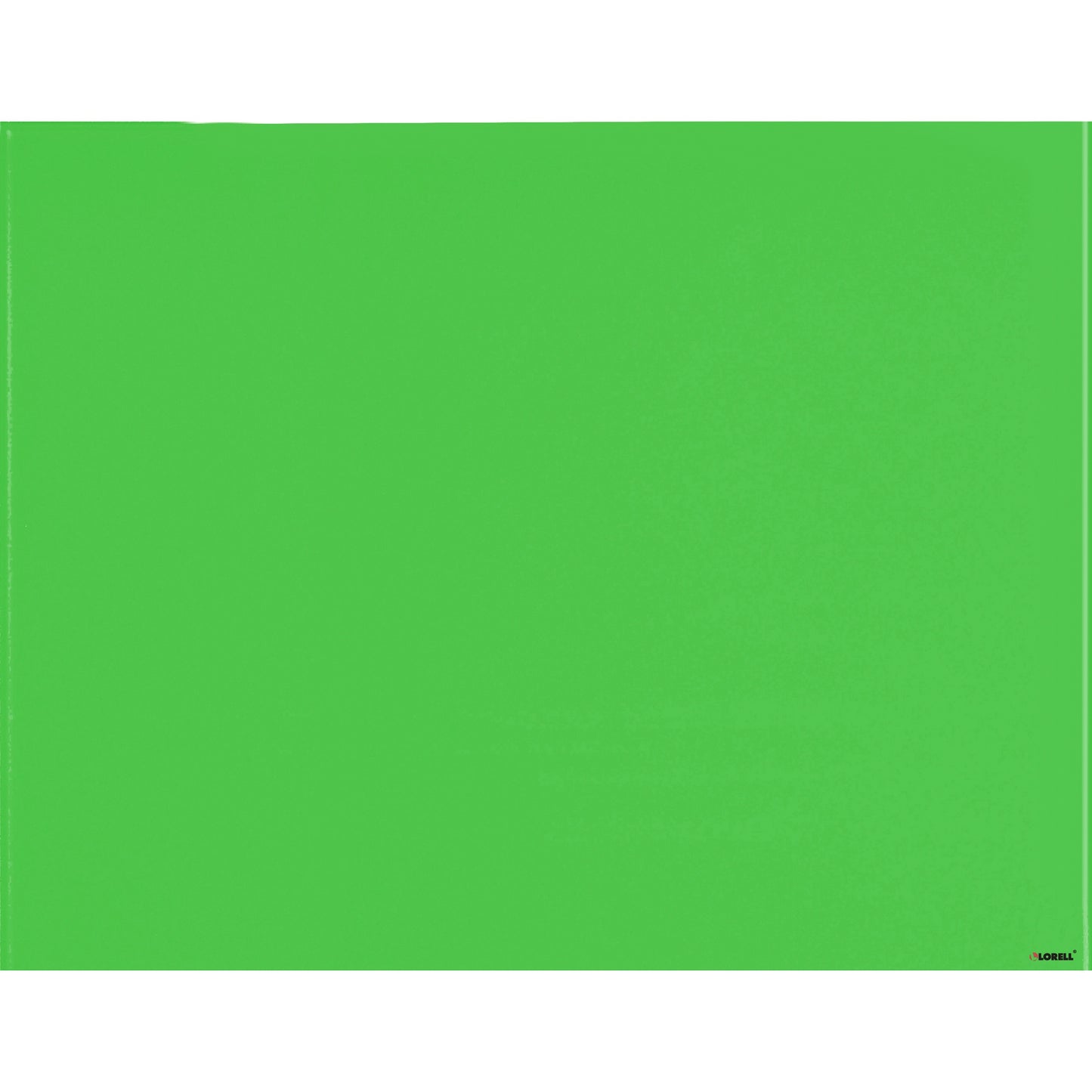 Lorell Magnetic Glass Color Dry Erase Board