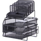 Lorell Divided 4-tier Desktop Organizer