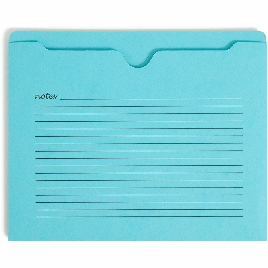 Smead Straight Tab Cut Letter Recycled File Jacket - 75616