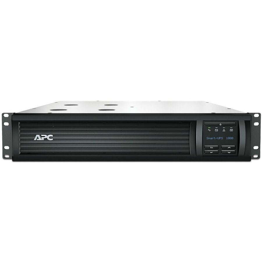 APC Smart-UPS, Line Interactive, 1000VA, Rackmount 2U, 120V, 6x NEMA 5-15R outlets, SmartConnect Port+SmartSlot, AVR, LCD - SMT1000RM2UC