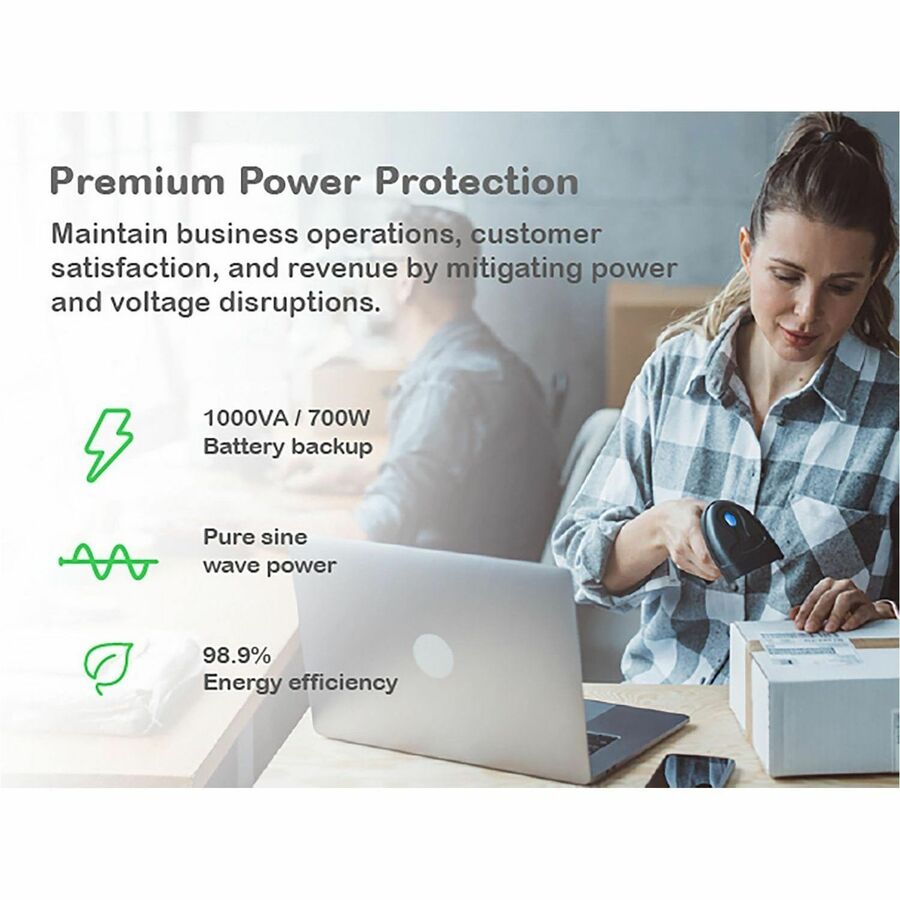 APC Smart-UPS, Line Interactive, 1000VA, Rackmount 2U, 120V, 6x NEMA 5-15R outlets, SmartConnect Port+SmartSlot, AVR, LCD - SMT1000RM2UC