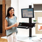 Fellowes Lotus™ VE Sit-Stand Workstation - Single - 8080101