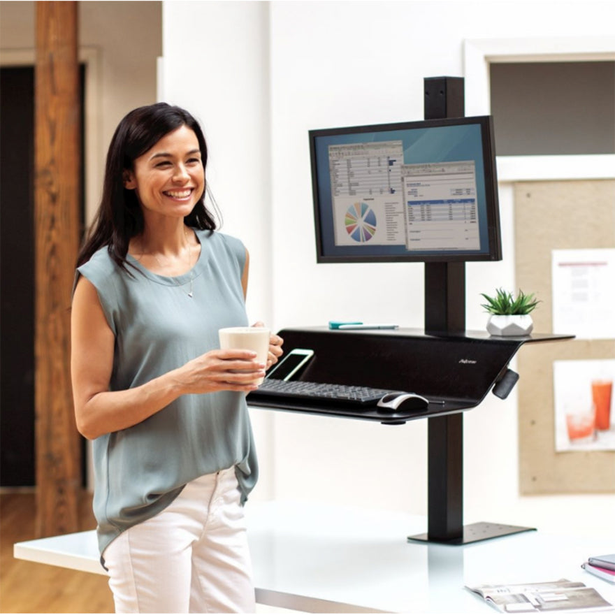 Fellowes Lotus™ VE Sit-Stand Workstation - Single - 8080101