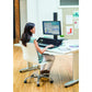 Fellowes Lotus™ VE Sit-Stand Workstation - Single - 8080101