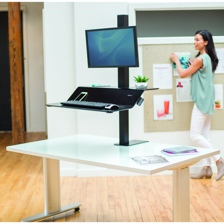 Fellowes Lotus™ VE Sit-Stand Workstation - Single - 8080101