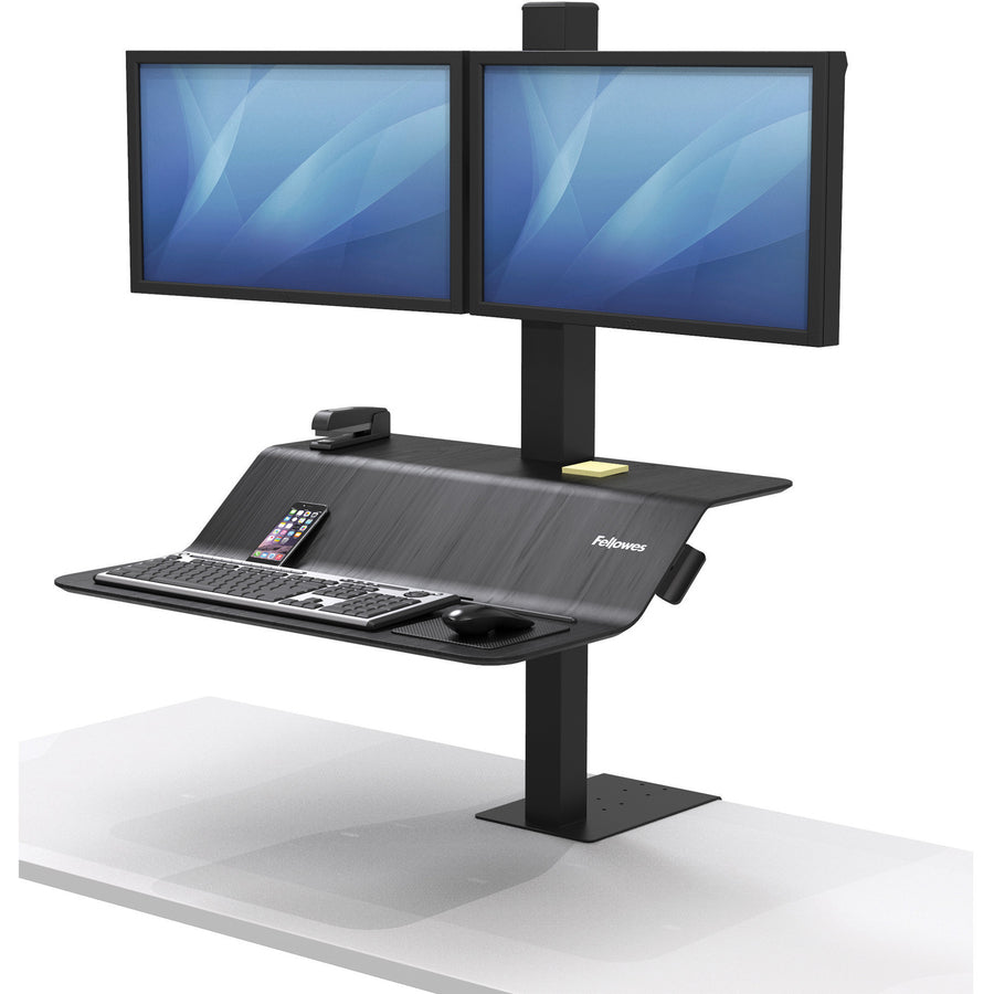 Fellowes Lotus™ VE Sit-Stand Workstation - Dual - 8082001