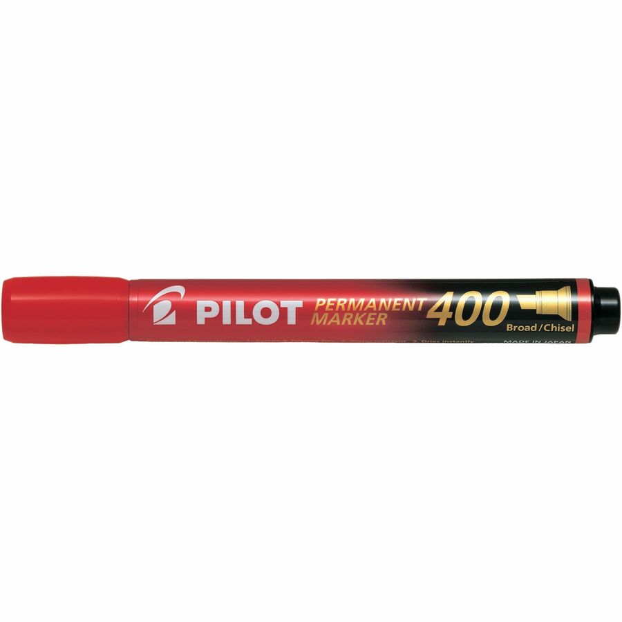 Pilot 400 Chisel Tip Permanent Markers - SCA-400-RD