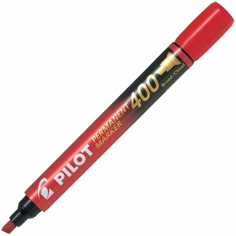 Pilot 400 Chisel Tip Permanent Markers - SCA-400-RD