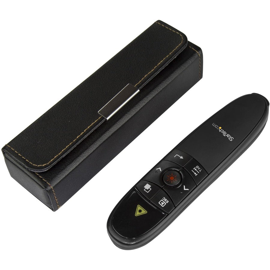 Star Tech.com Wireless Presentation Remote with Red Laser Pointer - 90 ft. - PowerPoint Presentation Clicker for Mac & Windows (PRESREMOTE) - PRESREMOTE