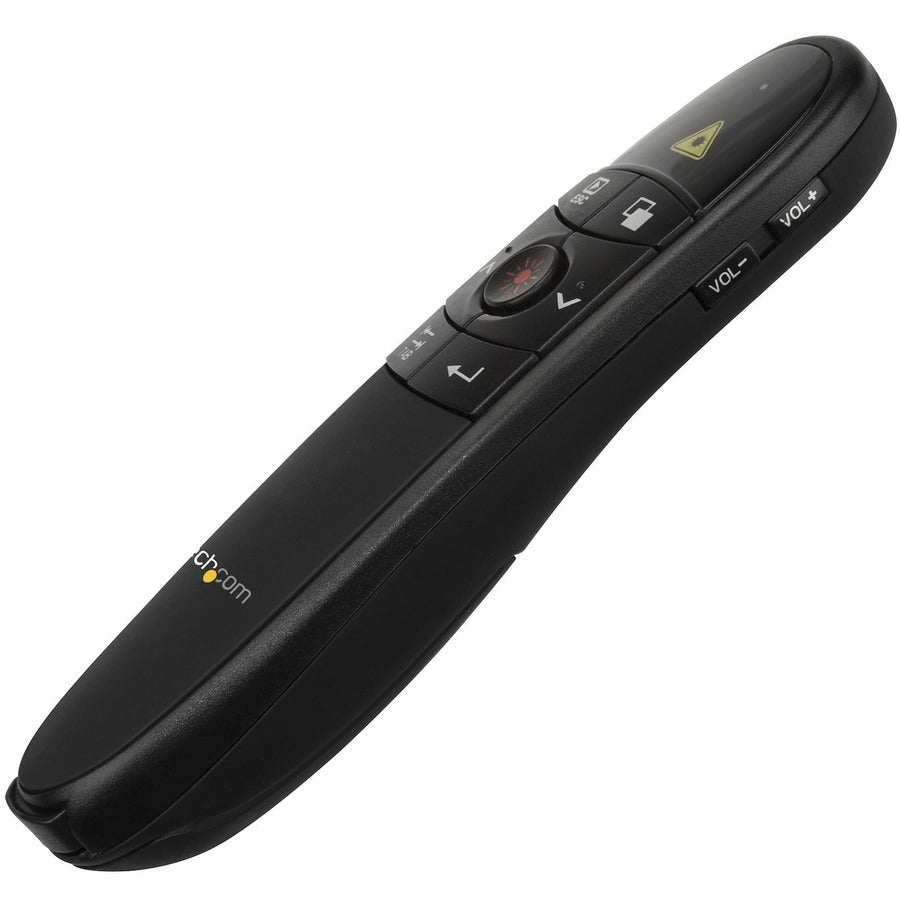 Star Tech.com Wireless Presentation Remote with Red Laser Pointer - 90 ft. - PowerPoint Presentation Clicker for Mac & Windows (PRESREMOTE) - PRESREMOTE