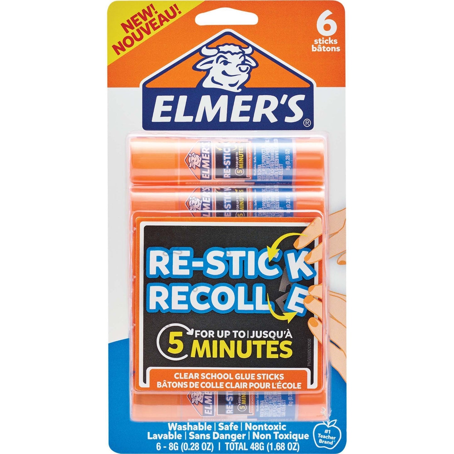 Elmers Re-Stick Washable Glue Stick