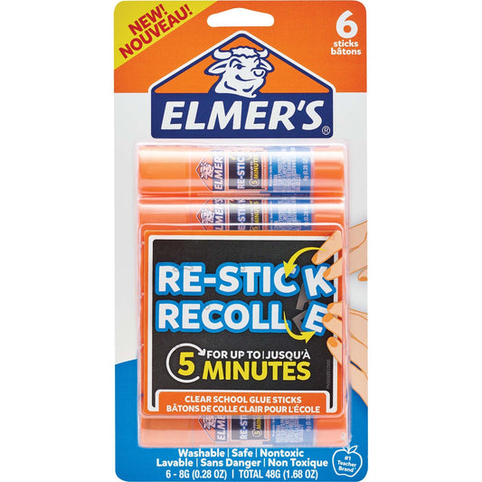 Elmers Re-Stick Washable Glue Stick