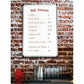 Viztex&reg; Porcelain Magnetic Dry Erase Board with an Aluminium Frame - 48" x 36"