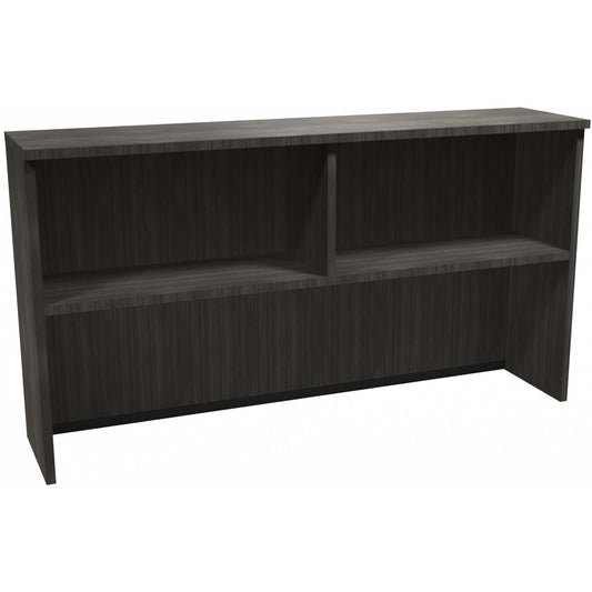 Heartwood Innovations Grey Dusk Laminate Desking Hutch