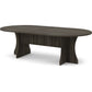 Heartwood Small Grey Racetrack Conference Table - INVPS72GD