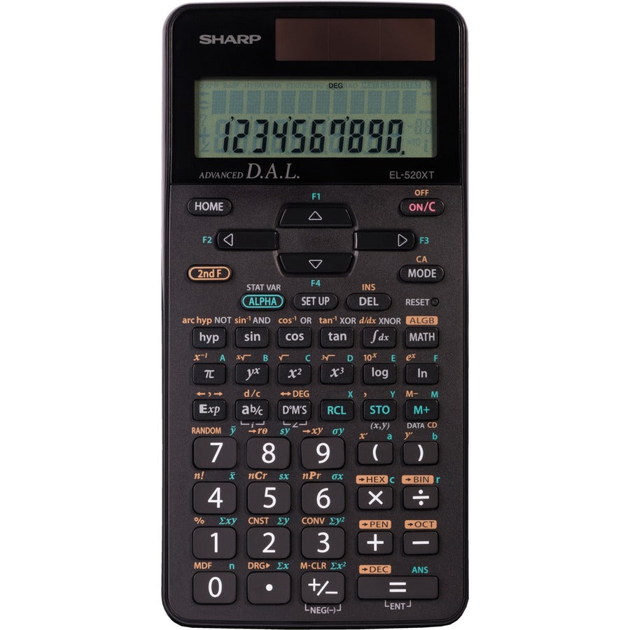 Sharp EL-520XTBBK Scientific Calculator - EL520XTBBK