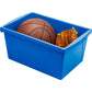 Storex 5.5 Gallon Storage Bins, Blue - 61482U06C