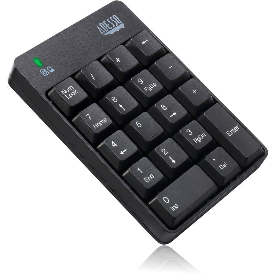 Adesso Wireless Spill Resistant Numeric Keypad - WKB-6010UB