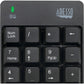 Adesso Wireless Spill Resistant Numeric Keypad - WKB-6010UB
